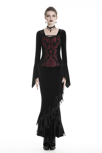 Endless Sacrifice Gothic Top by Dark In Love