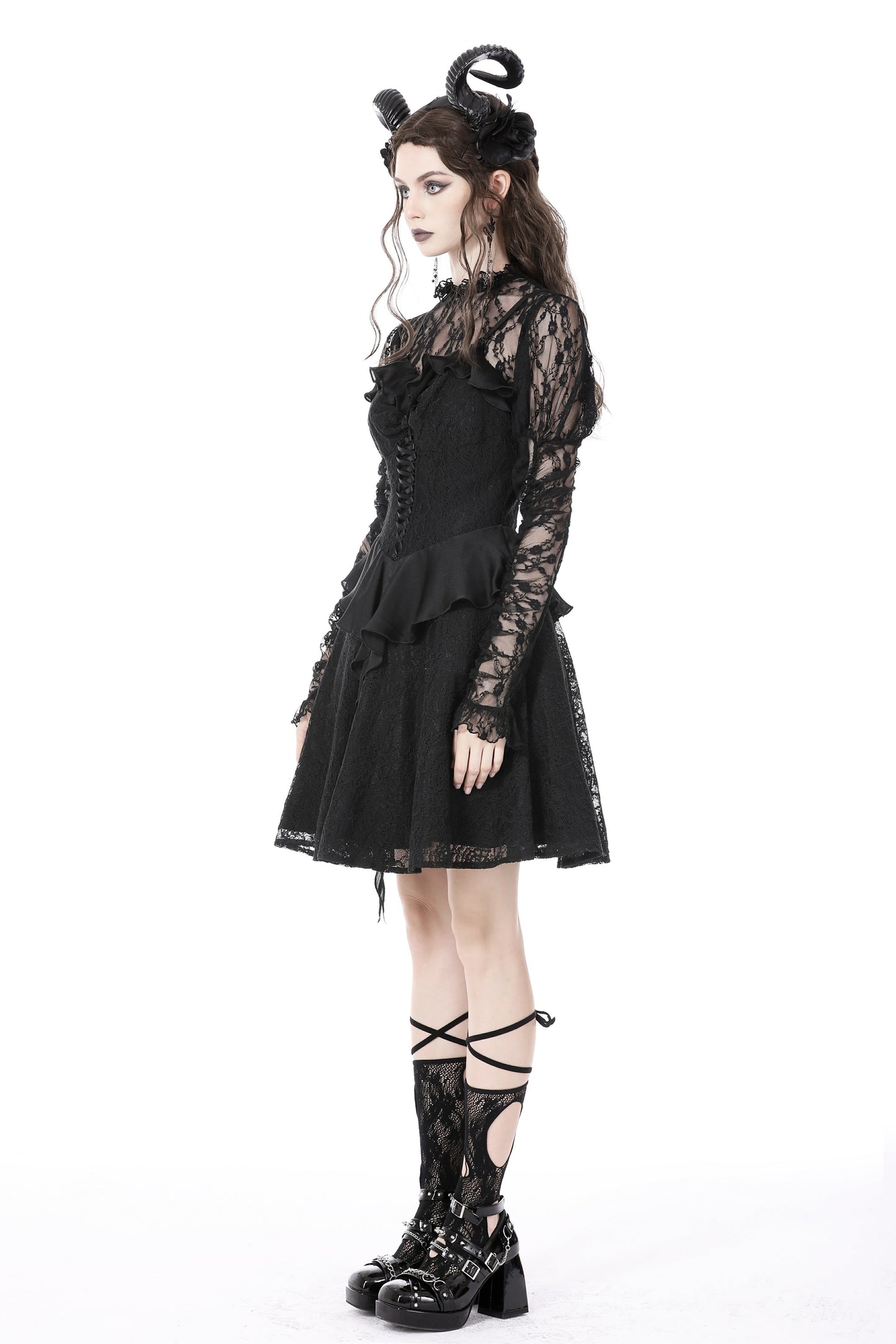 Catherine Gothic Lace Top by Dark In Love