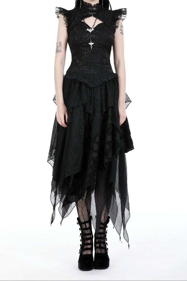 Dark in Love Lace Willow Top