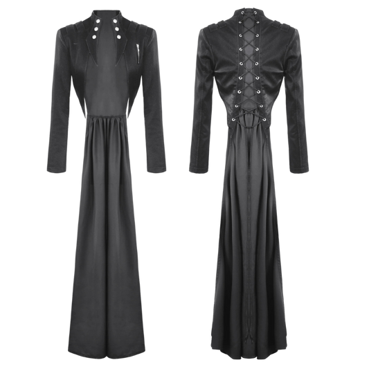 Dark Serpent Long Tail Gothic Jacket by Dark In Love