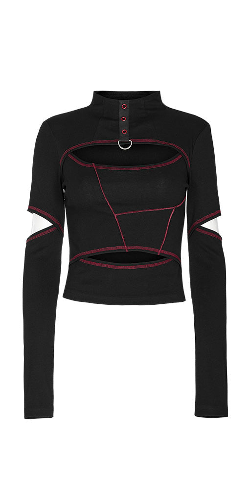 Sketchy Skater Bandage Top by Punk Rave