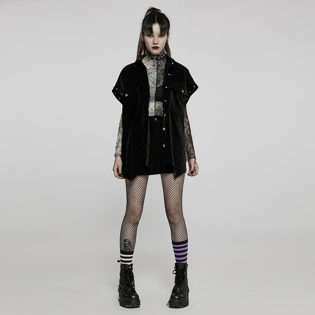 Gloom Loom Oversized Top by Punk Rave