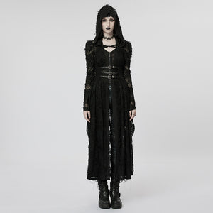 Hector Distressed Cape Top by Punk Rave