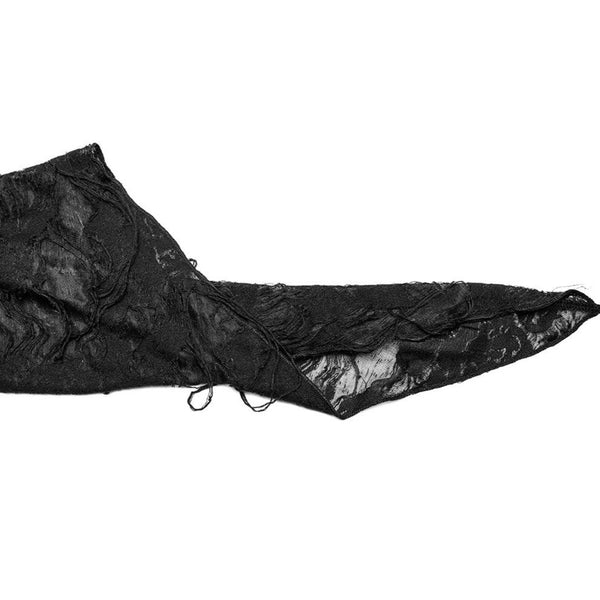 Hector Distressed Cape Top by Punk Rave