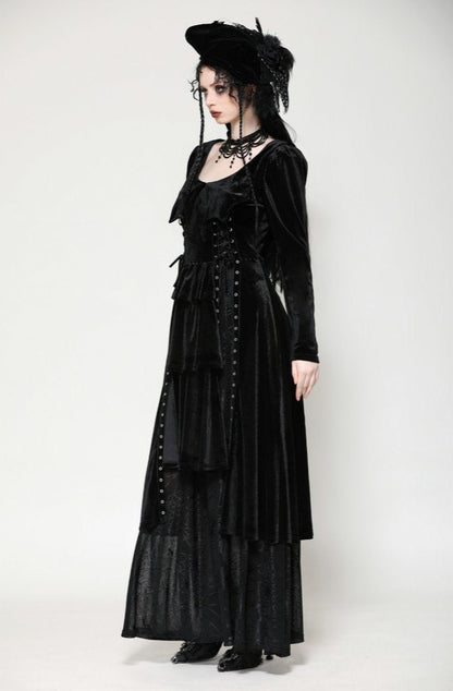 Lorelei Gothic Spiderweb Dress by Dark In Love