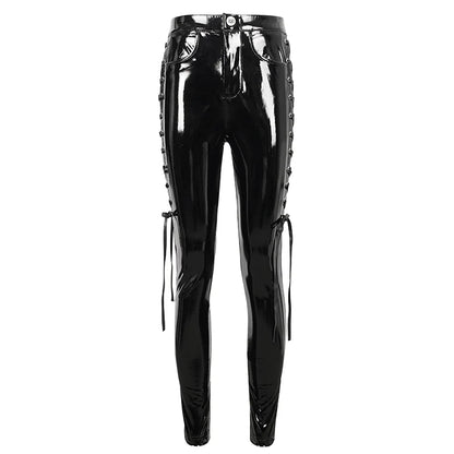 Purity Gothic Patent Leather Pants by Devil Fashion