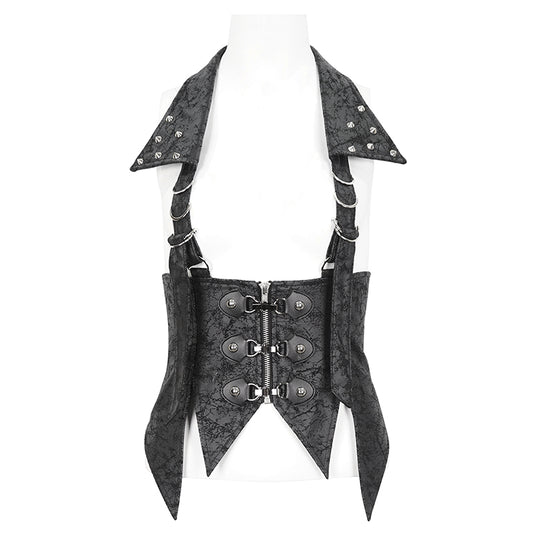 Noctis Gothic Corset Vest by Devil Fashion