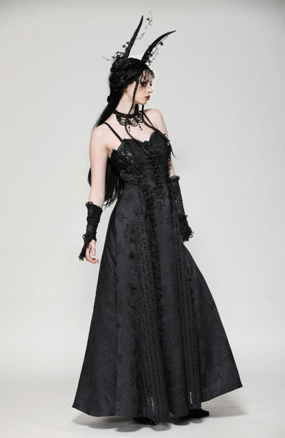 Laid To Rest Gothic Floral Dress by Dark In Love