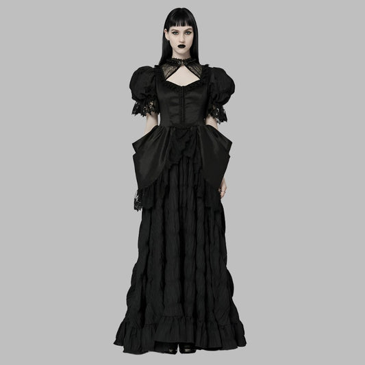 Ravensong Ball Gown Dress by Punk Rave