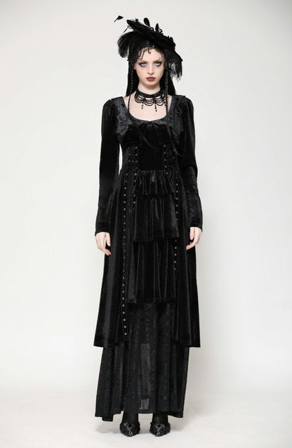 Lorelei Gothic Spiderweb Dress by Dark In Love