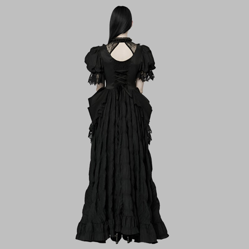 Ravensong Ball Gown Dress by Punk Rave