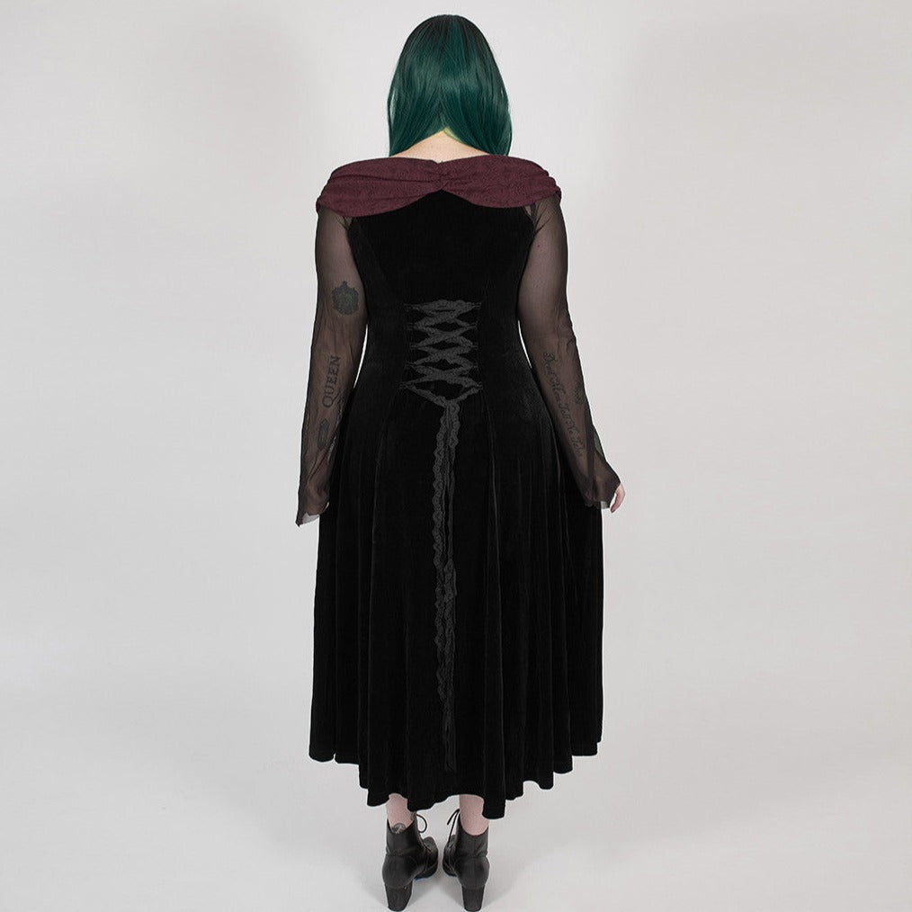 Haunted Grimoire Dress by Punk Rave