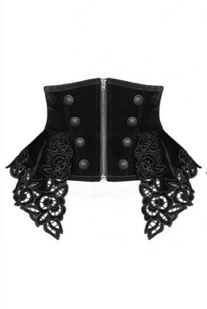 Tristezza Underbust Corset by Punk Rave