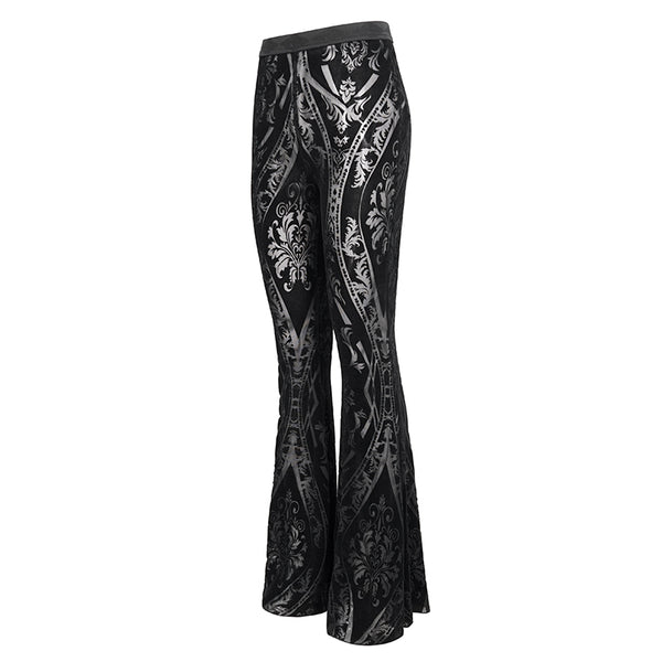 Salem Gothic Flare Pants by Devil Fashion
