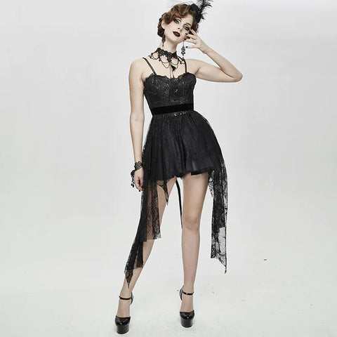 Anna Rose See-through Lace Dress by Eva Lady