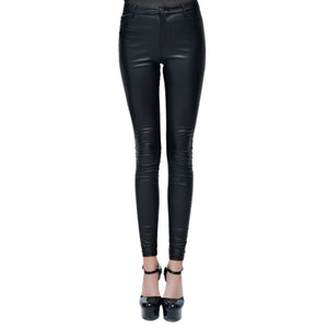 Draven Faux Leather Pants by Devil Fashion