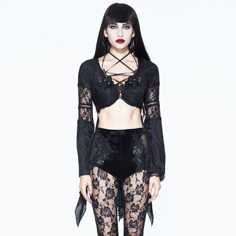 Dark Fairy Top by Eva Lady