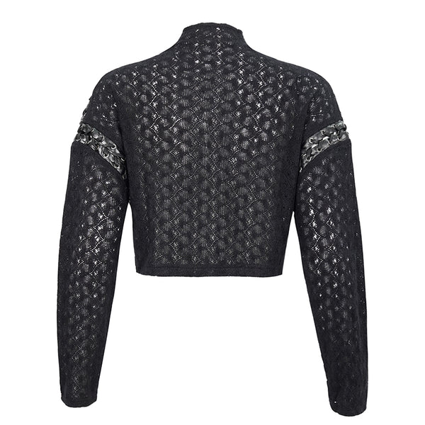 Riley Reaper Sweater Top by Devil Fashion