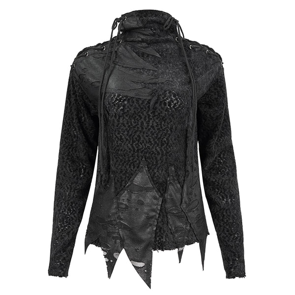 Gretchen Gothic Sweater Top by Devil Fashion