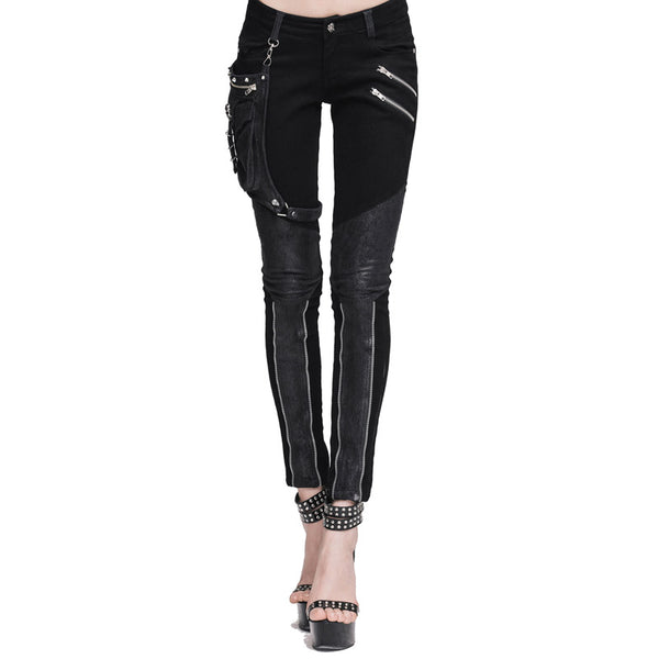 Voyager Side Pouch Pants by Devil Fashion – The Dark Side of Fashion