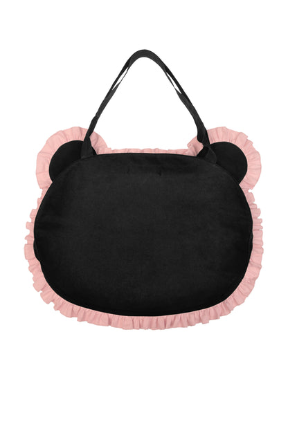 A Sweet Dream Pink Frill Bear Bag by Dark In Love