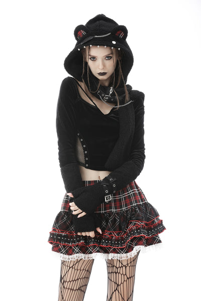 Soft Rebel Teddy Scarf by Dark In Love