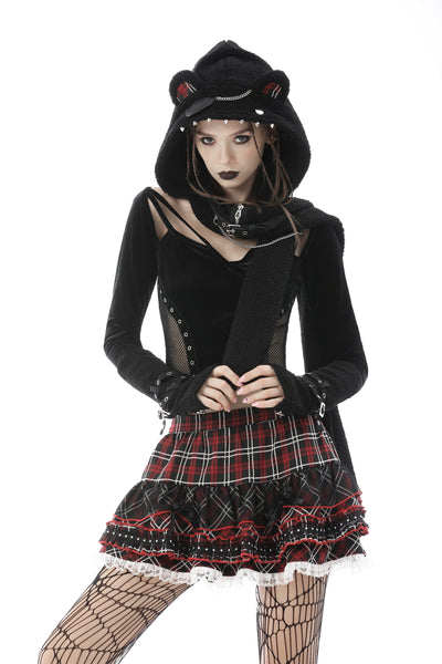 Soft Rebel Teddy Scarf by Dark In Love