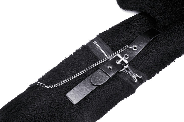 Soft Rebel Teddy Scarf by Dark In Love
