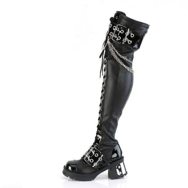 BRATTY-304 Over-The-Knee Boots by Demonia