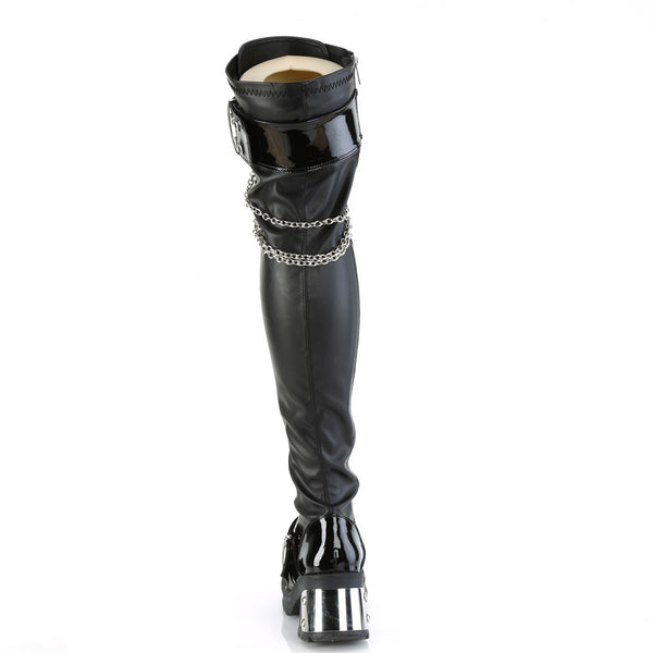 BRATTY-304 Over-The-Knee Boots by Demonia