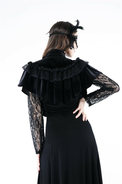 Gothic Roses Cape by Dark In Love