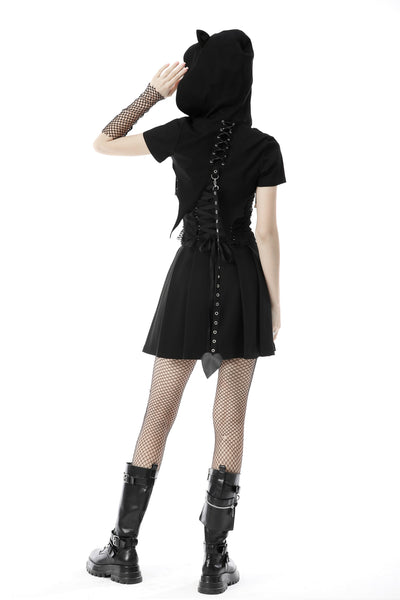 Pretty Kitty Ears Bolero Top by Dark In Love