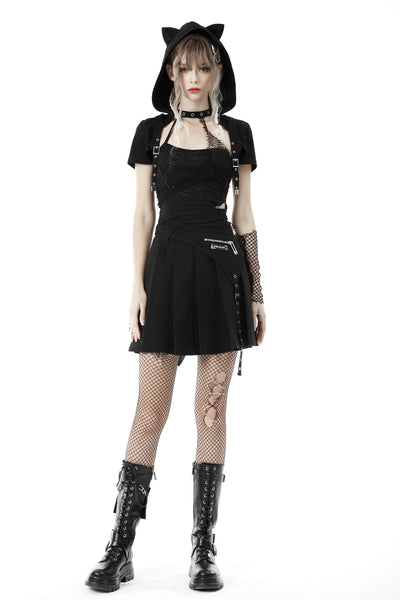 Pretty Kitty Ears Bolero Top by Dark In Love