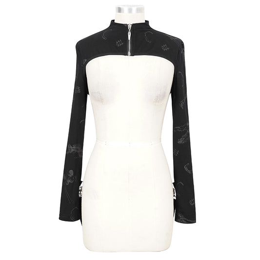 Bone Collector Bolero Jacket by Devil Fashion