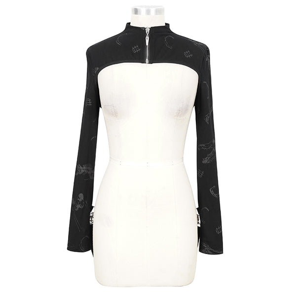 Bone Collector Bolero Jacket by Devil Fashion