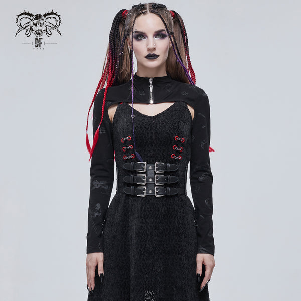 Bone Collector Bolero Jacket by Devil Fashion