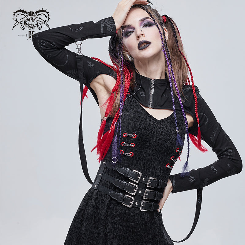 Bone Collector Bolero Jacket by Devil Fashion