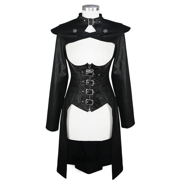 Billy Faux Leather Jacket by Devil Fashion
