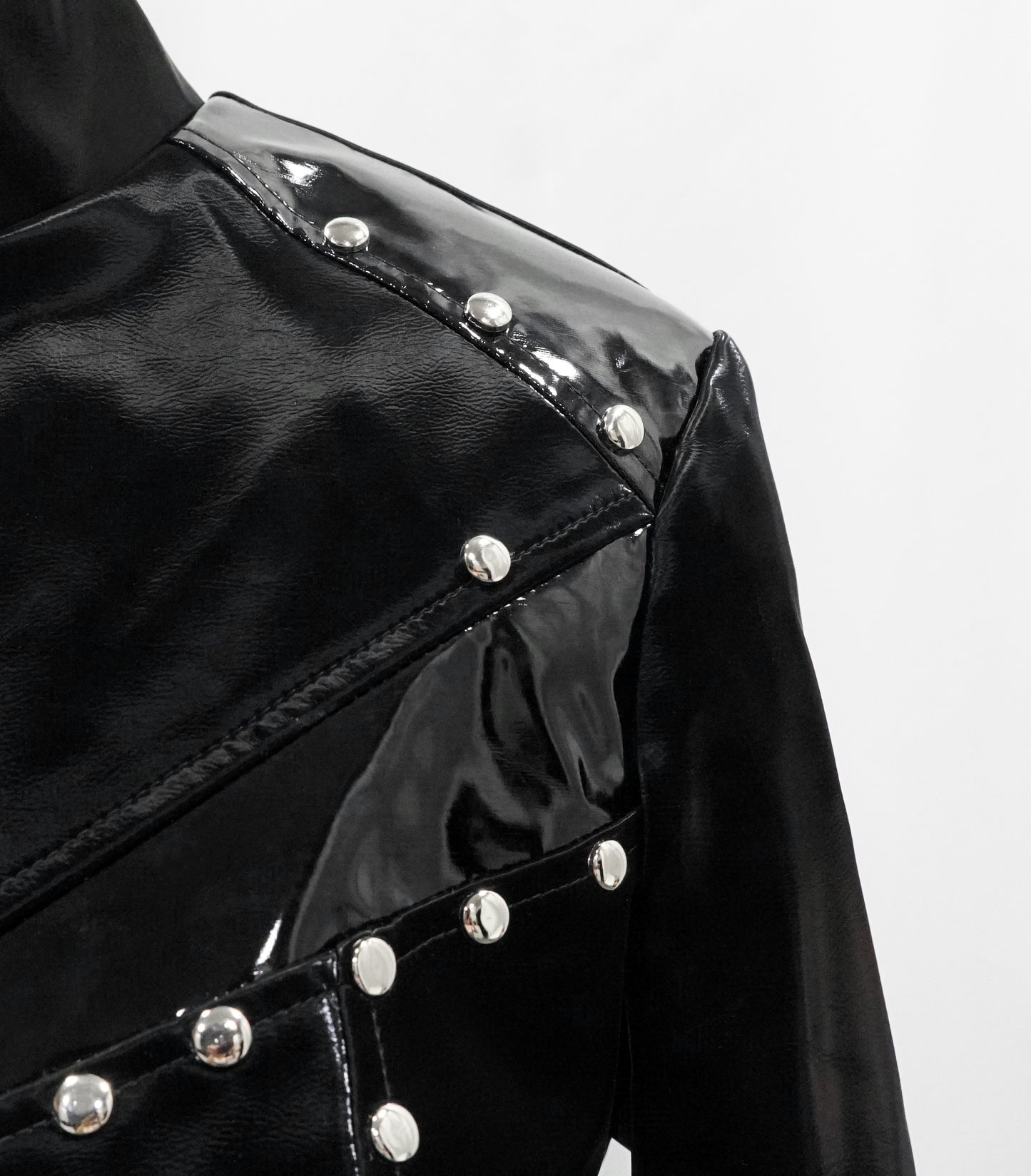 Chaos PU Leather Jacket by Devil Fashion