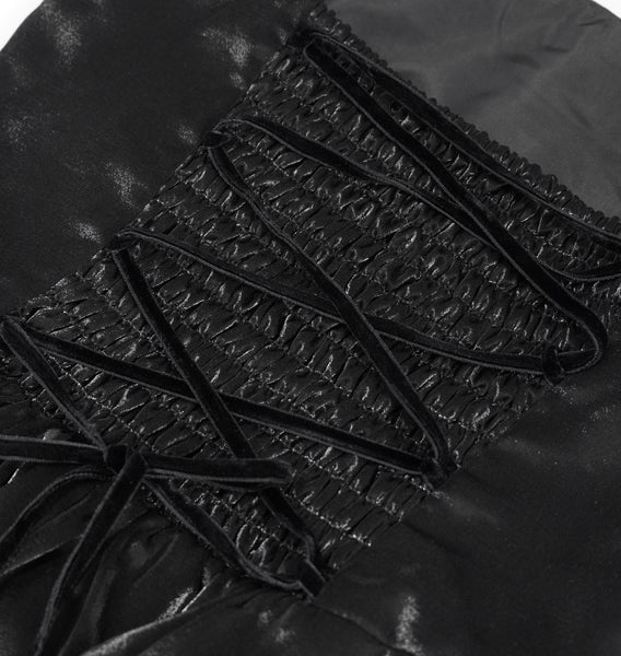 Singing Wraith Black Dress by Devil Fashion