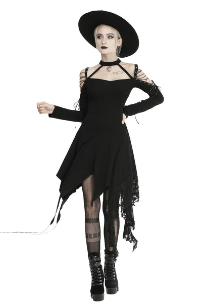 Midnight Prey Moon Charm Dress by Dark In Love