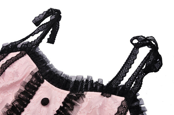 Duchess Pink Lace Dress by Dark In Love
