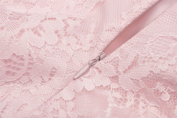 Duchess Pink Lace Dress by Dark In Love