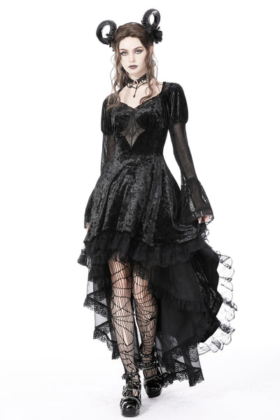 Spider Queen Velvet Dress by Dark In Love