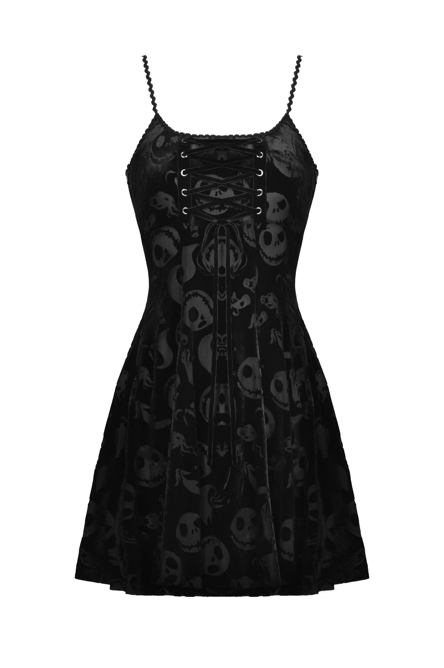 Spooky Nightmare Skull Dress by Dark In Love