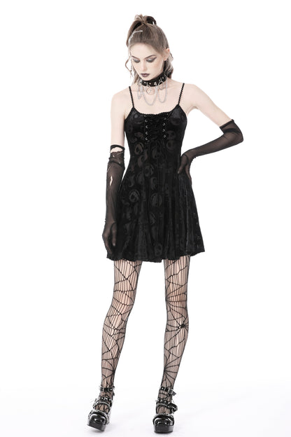 Spooky Nightmare Skull Dress by Dark In Love