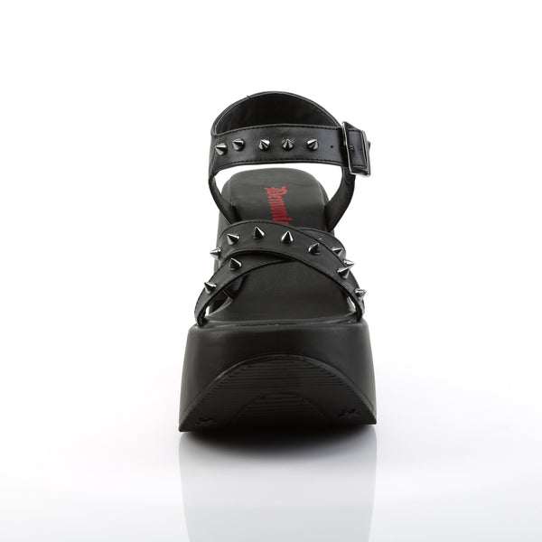 DYNAMITE-02 Star Wedge Platform Sandals by Demonia