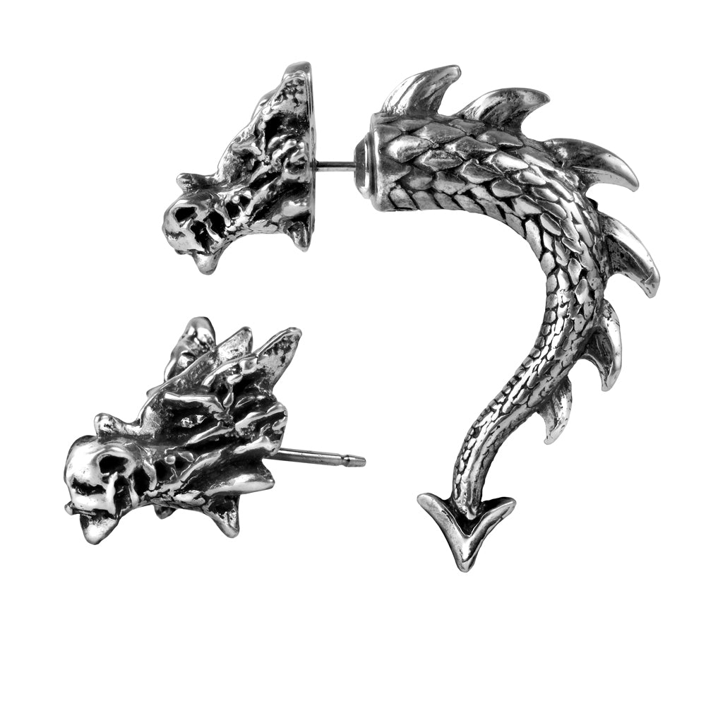 Tor Dragon Earring by Alchemy Gothic