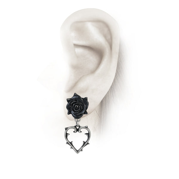 Wounded Love Earrings by Alchemy Gothic