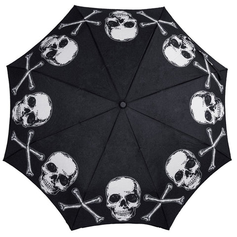 Skull Handle Anatomical Bones Umbrella by Kreepsville 666